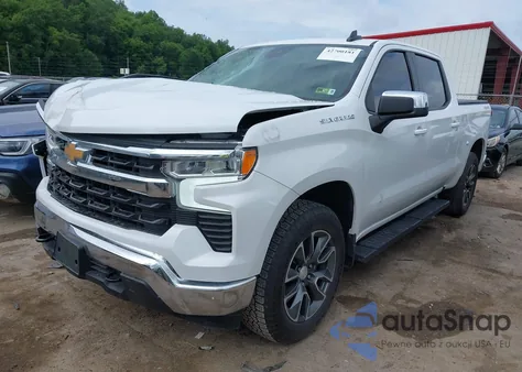 2024 Chevrolet Silverado 1500 4Wd Short Bed Lt из США, поврежденный, VIN 1GCPDDEK3RZ139990